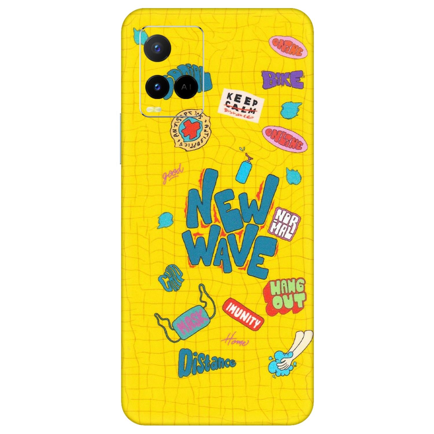 VIVO Y Series Phone Skins (All Models) - New Wave Life - Matte Finish (M-17) Vivo Y21 G