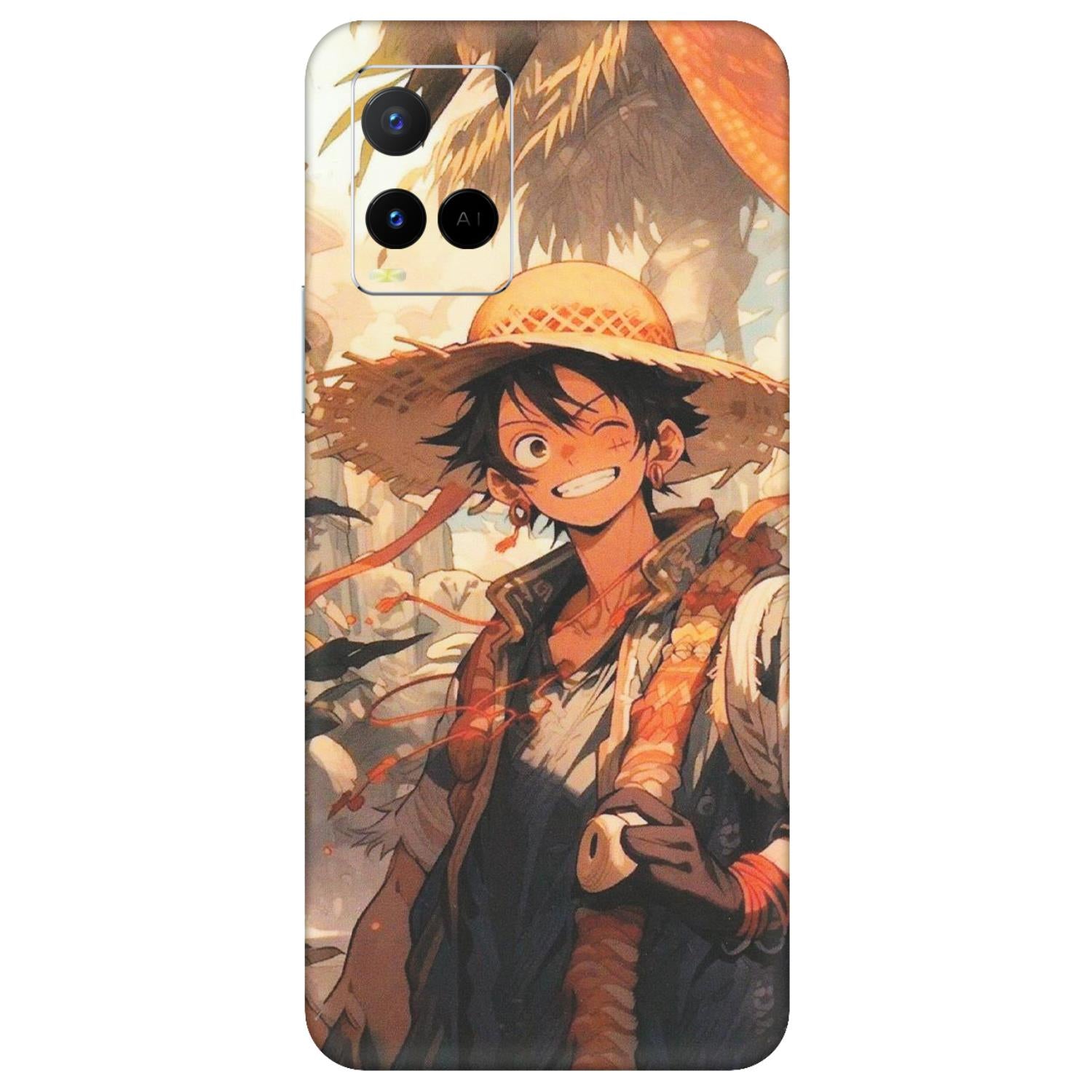 VIVO Y Series Phone Skins (All Models) - Anime Character Smile - Matte Finish (M-33) Vivo Y21 G