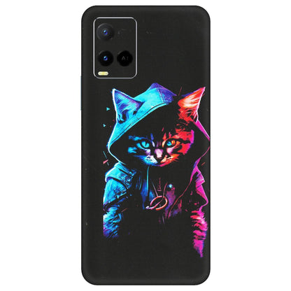 VIVO Y Series Phone Skins (All Models) - Cyberpunk Cat - Matte Finish (M-45) Vivo Y21 G