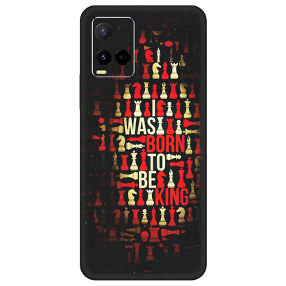 VIVO Y Series Phone Skins (All Models) - Born To Be King - Matte Finish (M-73) Vivo Y21 G
