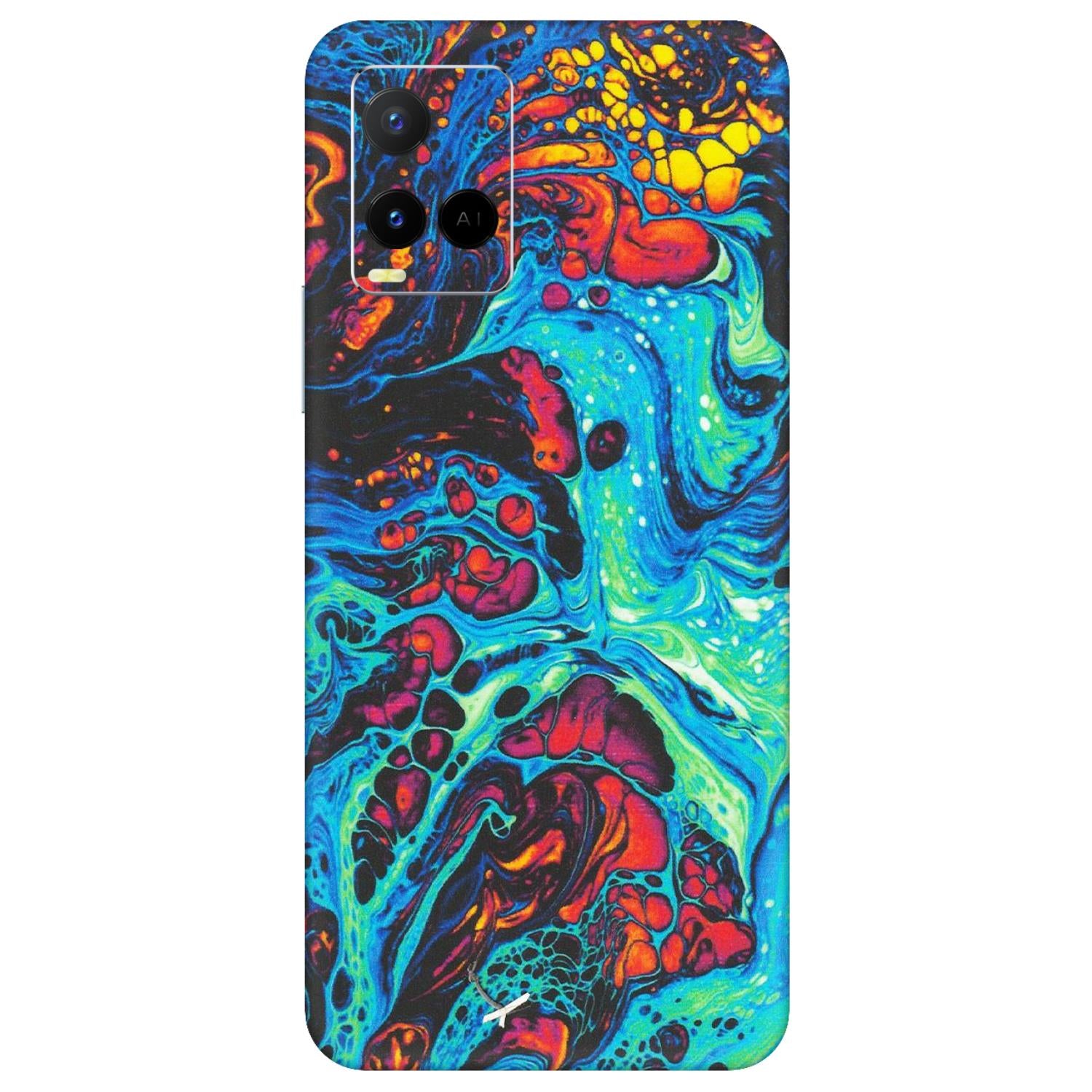 VIVO Y Series Phone Skins (All Models) - Majestic Galactic Marbel - Matte Finish (M-85) Vivo Y21 G