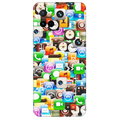 VIVO Y Series Phone Skins (All Models) - All Apple Icons - Matte Finish (M-93) Vivo Y21 G