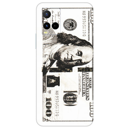 VIVO Y Series Phone Skins (All Models) - 100 Dollar Currency - Transparent Finish (T-01) Vivo Y21 G
