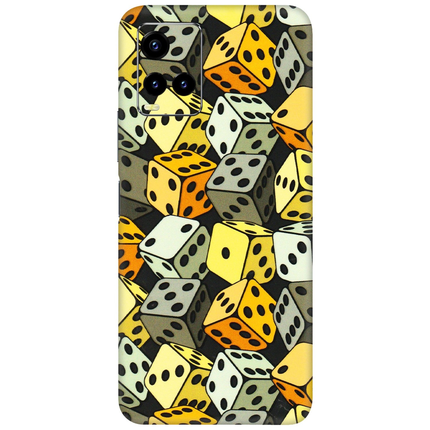 VIVO Y Series Phone Skins (All Models) - Dices Of Life - 3D Embossed Finish (L-04) Vivo Y21T
