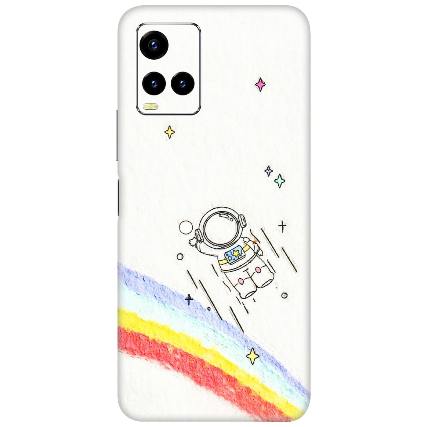 VIVO Y Series Phone Skins (All Models) - Milkyway Astronaut - 3D Embossed Finish (L-110) Vivo Y21T