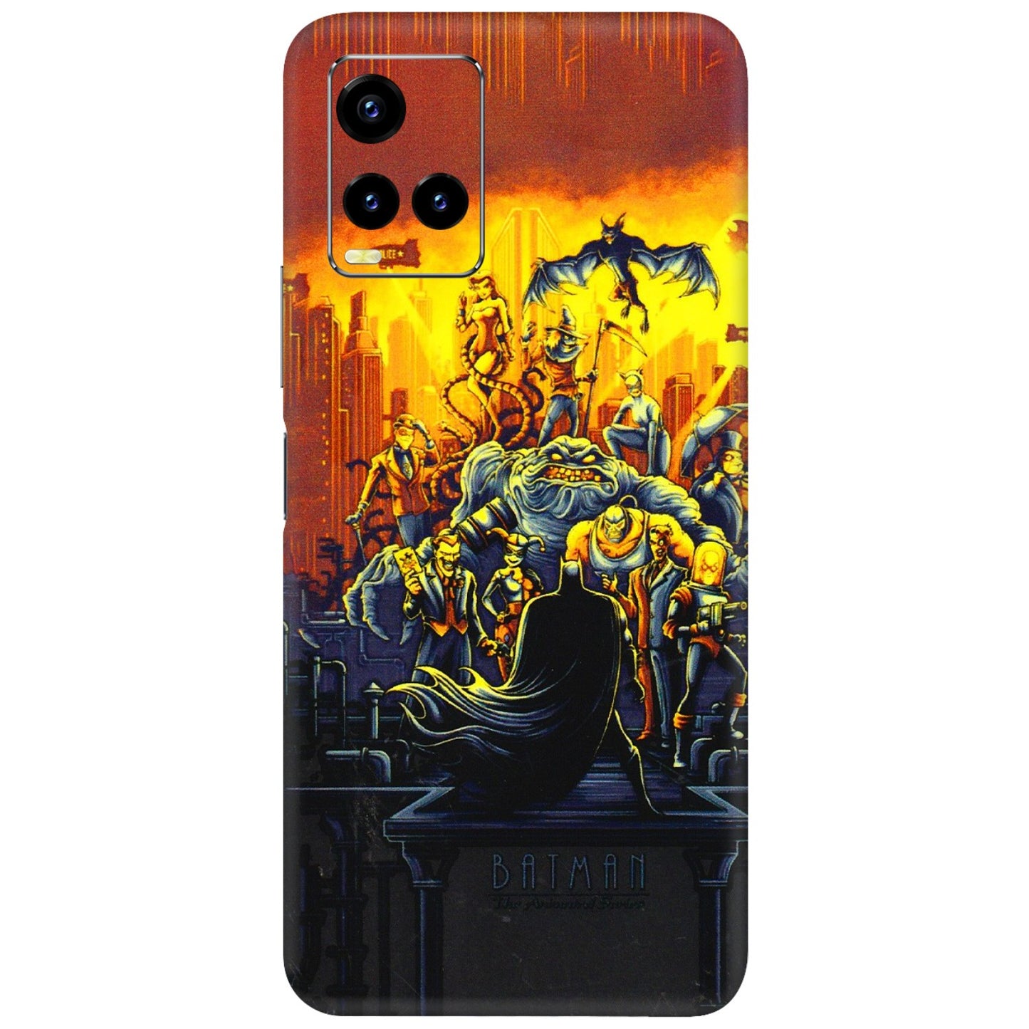 VIVO Y Series Phone Skins (All Models) - Games Doodles - 3D Embossed Finish (L-24) Vivo Y21T