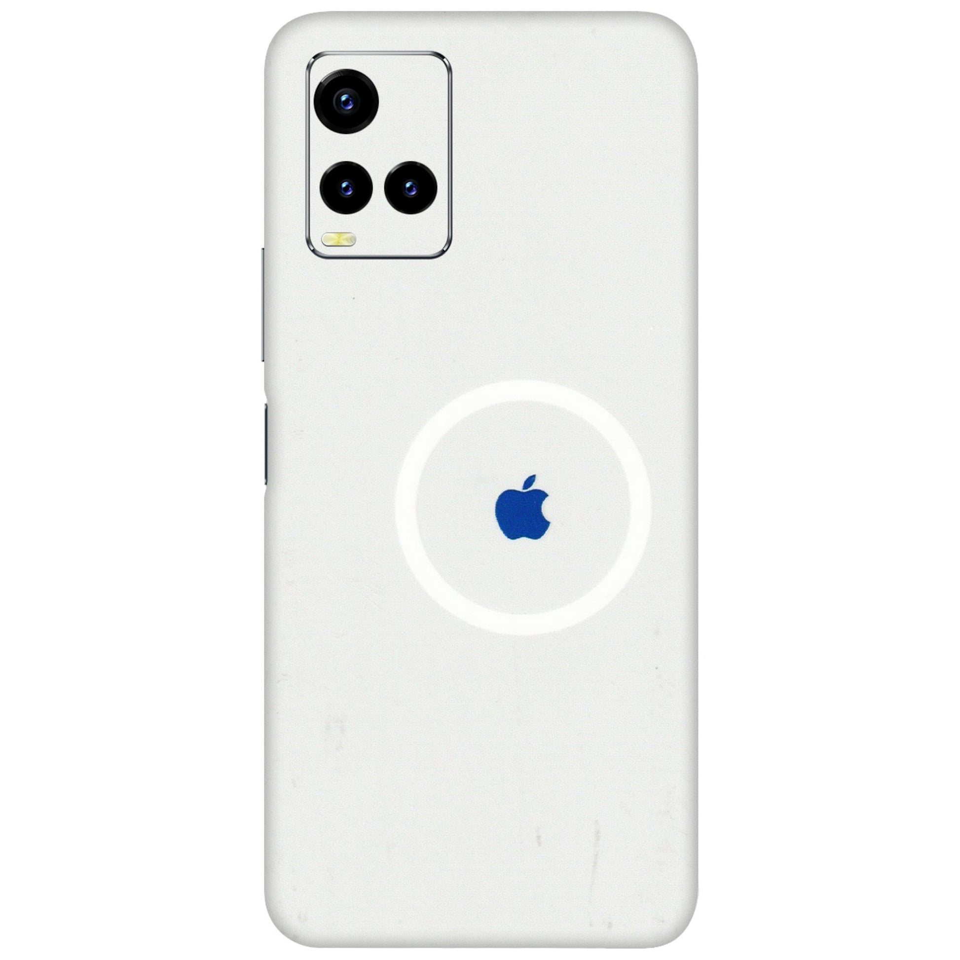 VIVO Y Series Phone Skins (All Models) - iPhone Magsafe Logo - 3D Embossed Finish (L-320) Vivo Y21T
