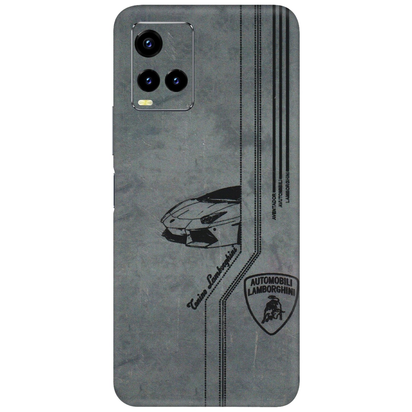 VIVO Y Series Phone Skins (All Models) - New Lamborgini Aventador - 3D Embossed Finish (L-321) Vivo Y21T