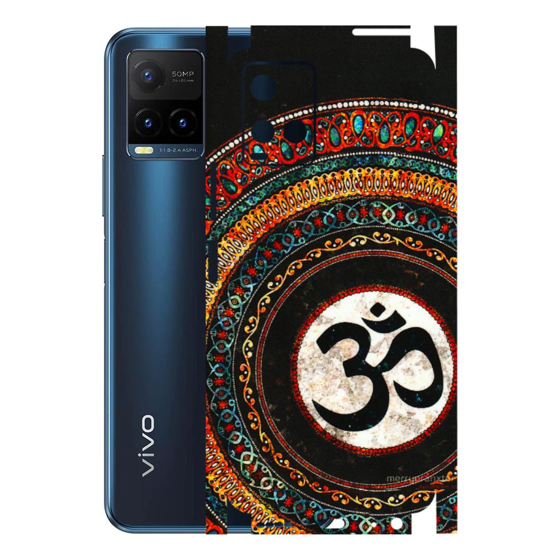VIVO Y Series Phone Skins (All Models) - Aum Chant Abstract - 3D Embossed Finish (L-42) Vivo Y21T