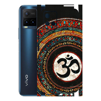 VIVO Y Series Phone Skins (All Models) - Aum Chant Abstract - 3D Embossed Finish (L-42) Vivo Y21T