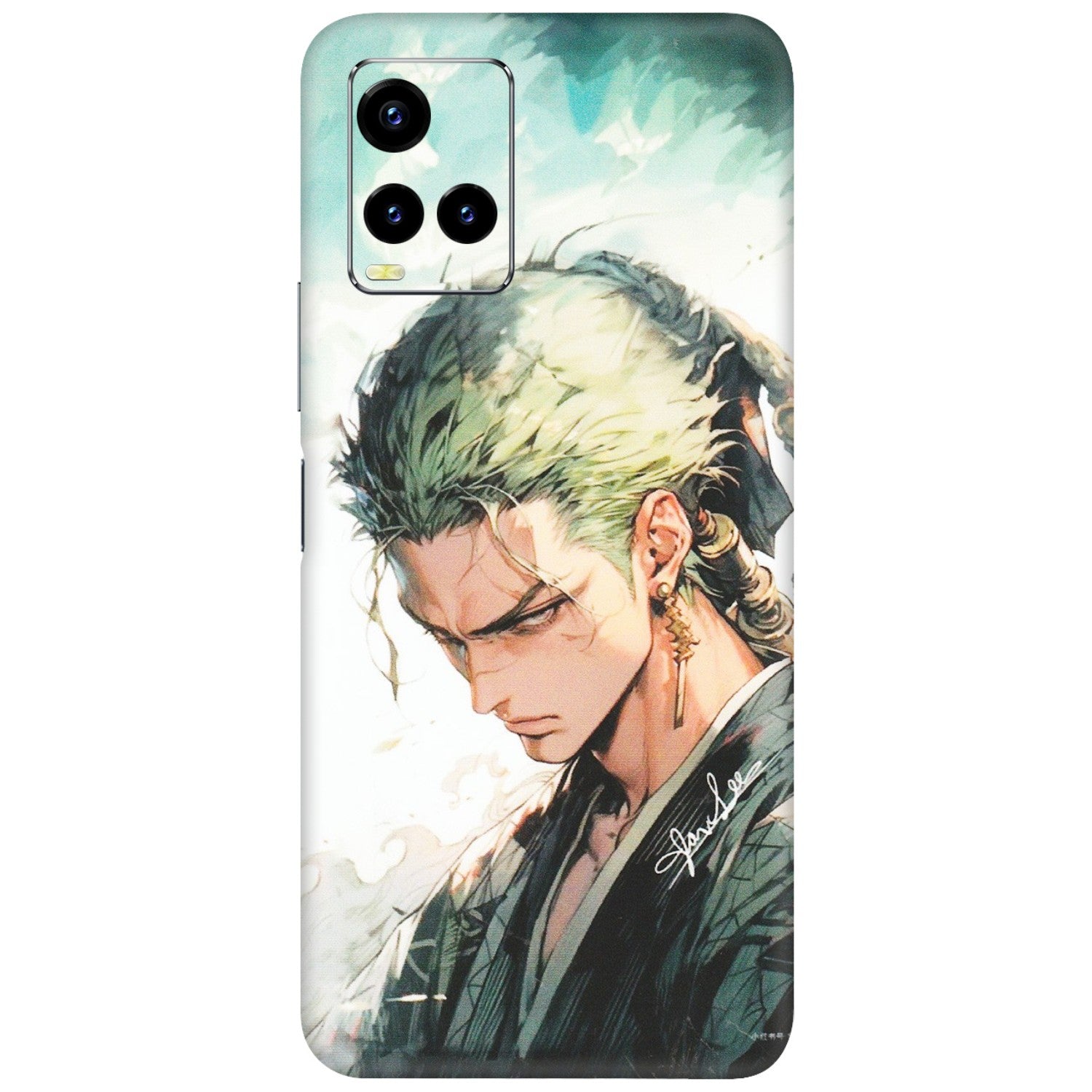 VIVO Y Series Phone Skins (All Models) - Pirate Hunter One Piece Anime - Matte Finish (M-157) Vivo Y21T