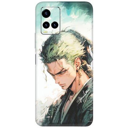 VIVO Y Series Phone Skins (All Models) - Pirate Hunter One Piece Anime - Matte Finish (M-157) Vivo Y21T