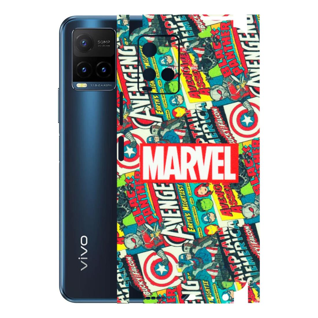 VIVO Y Series Phone Skins (All Models) - Marvel Comic Lover - Matte Finish (M-30) Vivo Y21T