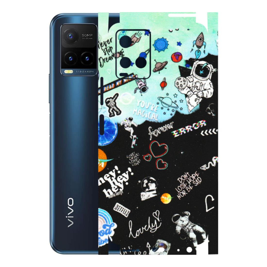 VIVO Y Series Phone Skins (All Models) - Living In A Space Dream - Matte Finish (M-46) Vivo Y21T