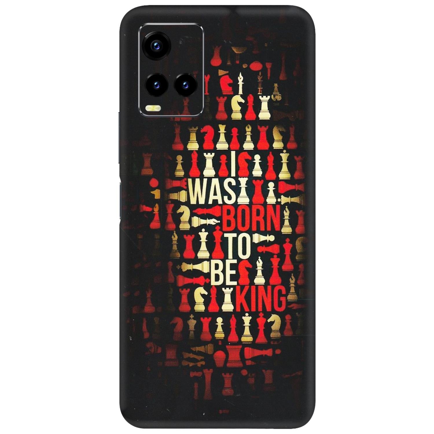 VIVO Y Series Phone Skins (All Models) - Born To Be King - Matte Finish (M-73) Vivo Y21T