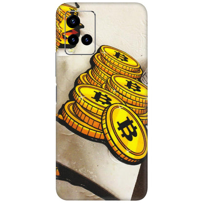 VIVO Y Series Phone Skins (All Models) - Billionaire Bitcoin Collection - Matte Finish (M-92) Vivo Y21T