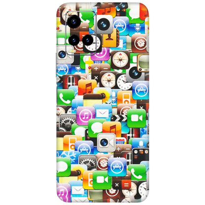 VIVO Y Series Phone Skins (All Models) - All Apple Icons - Matte Finish (M-93) Vivo Y21T