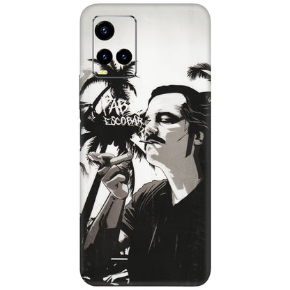 VIVO Y Series Phone Skins (All Models) - Pab Escobar - Transparent Finish (T-05) Vivo Y21T