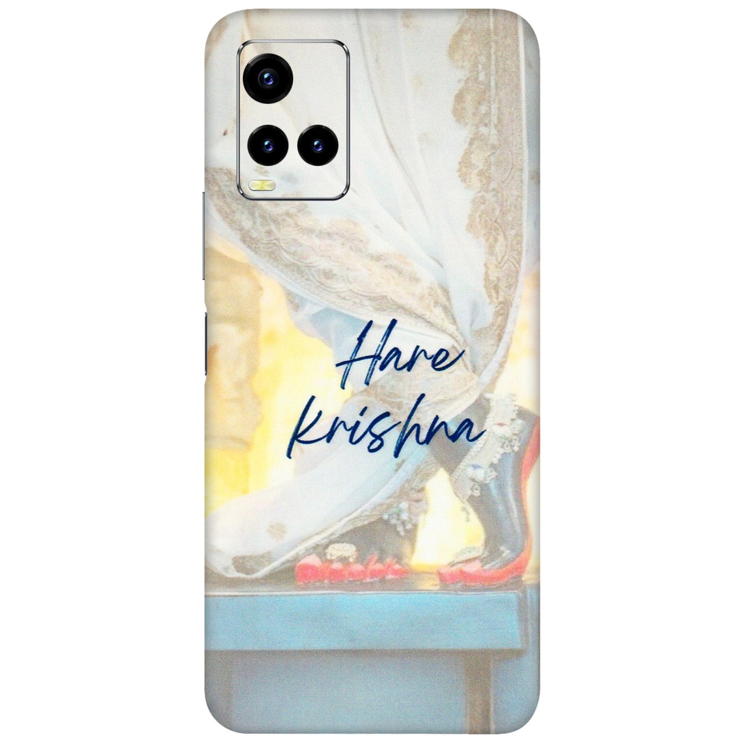 VIVO Y Series Phone Skins (All Models) - Hare Krishna - 3D Embossed Finish (L-03) Vivo Y21 2021