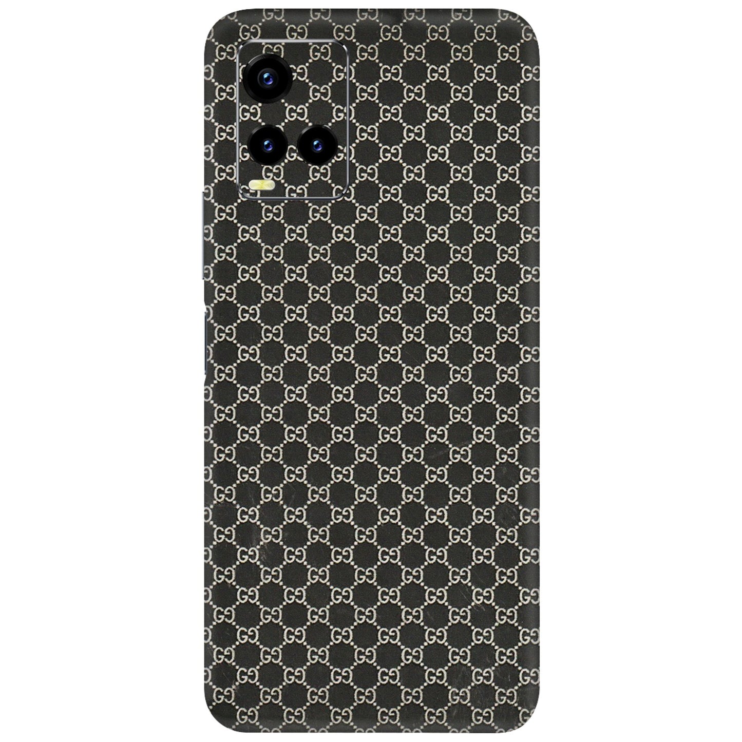 VIVO Y Series Phone Skins (All Models) - Black G Print - 3D Embossed Finish (L-109) Vivo Y21 2021