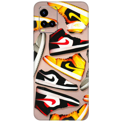VIVO Y Series Phone Skins (All Models) - Sneaker Lover - 3D Embossed Finish (L-135) Vivo Y21 2021