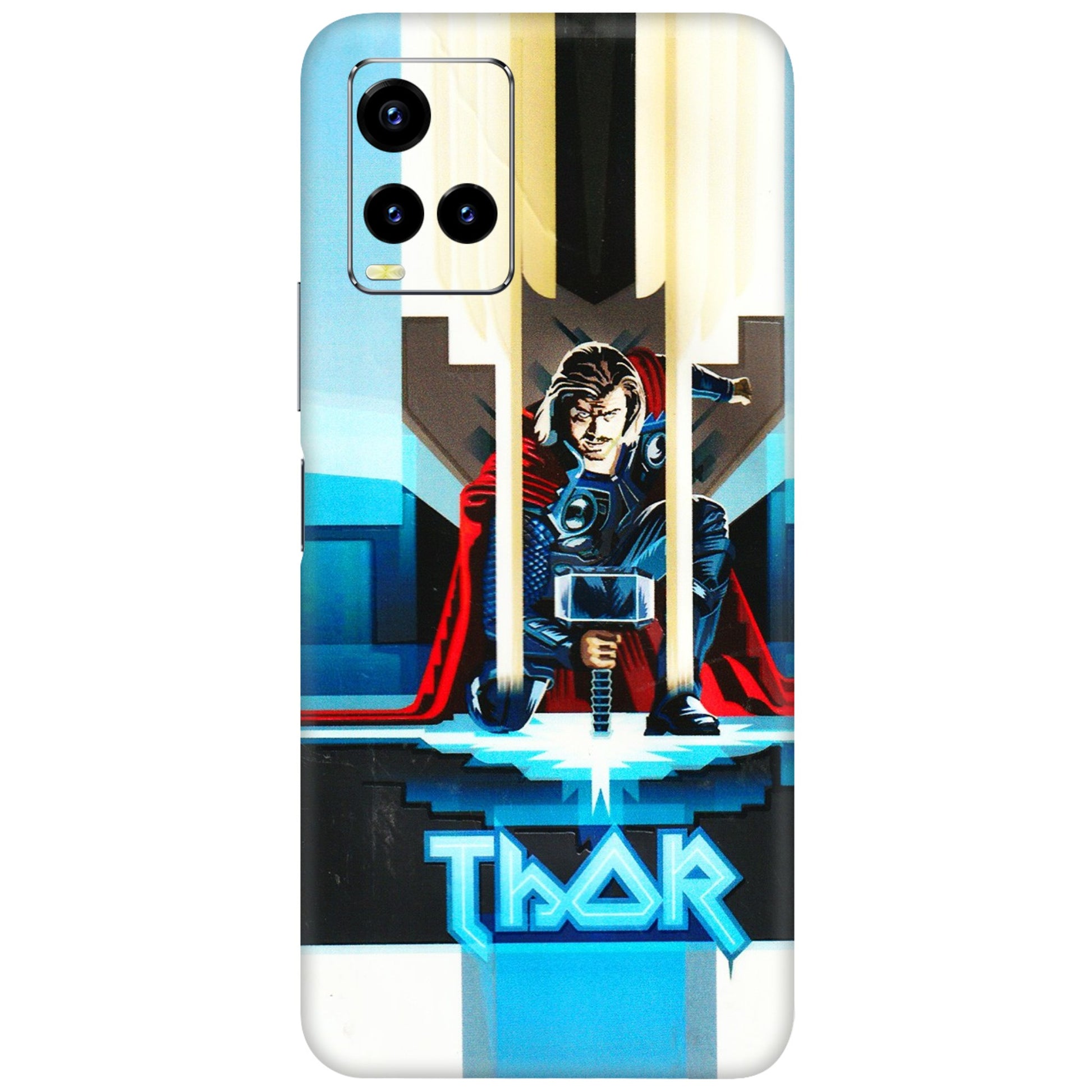 VIVO Y Series Phone Skins (All Models) - Thor - 3D Embossed Finish (L-137) Vivo Y21 2021