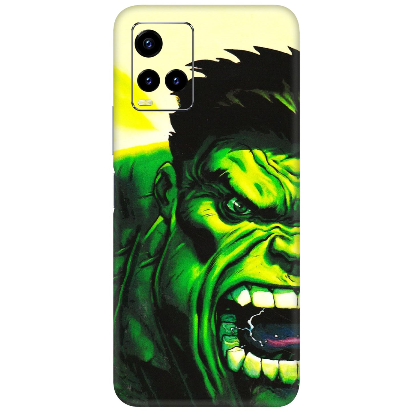 VIVO Y Series Phone Skins (All Models) - Hulk - 3D Embossed Finish (L-180) Vivo Y21 2021