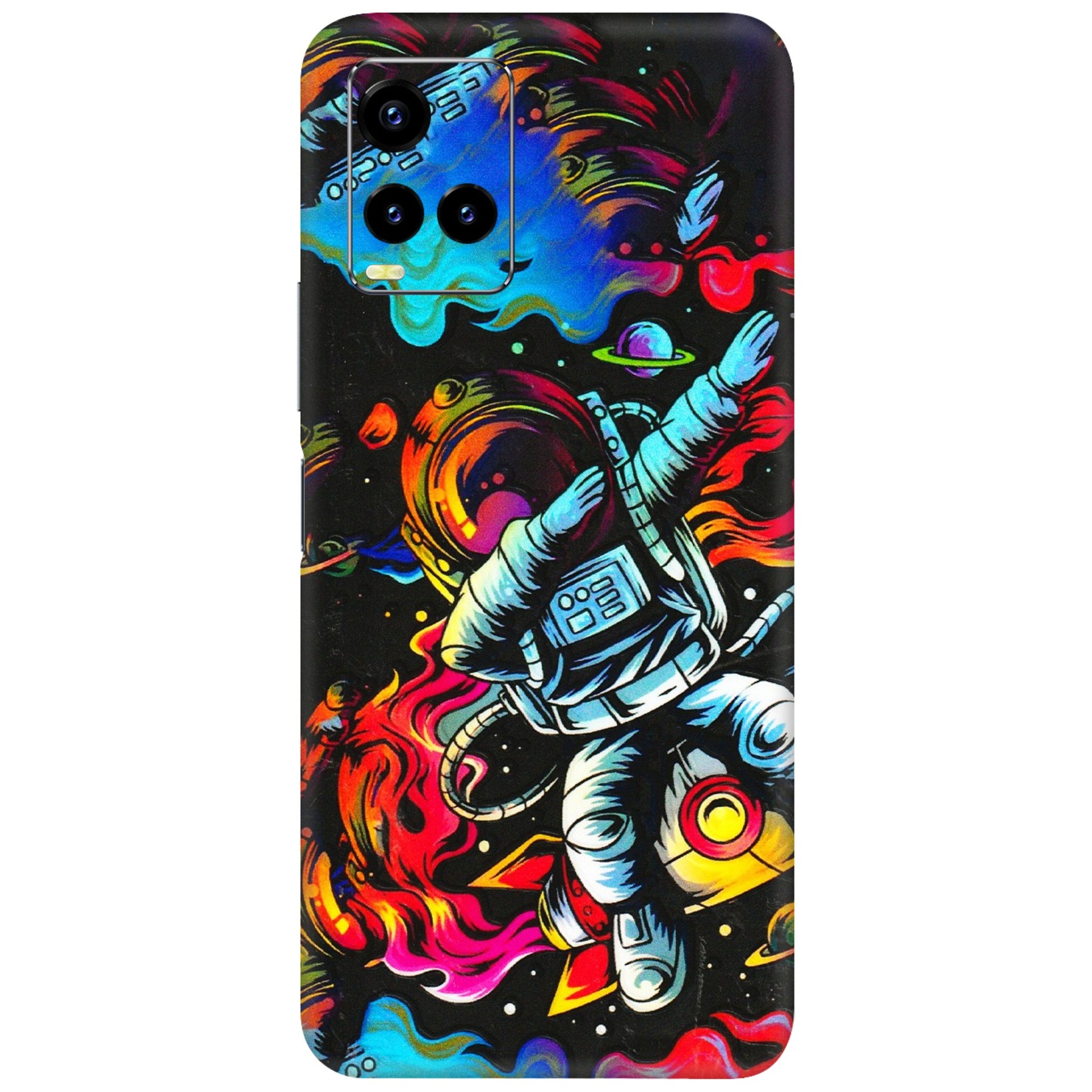 VIVO Y Series Phone Skins (All Models) - Astronaut Dope - 3D Embossed Finish (L-191) Vivo Y21 2021