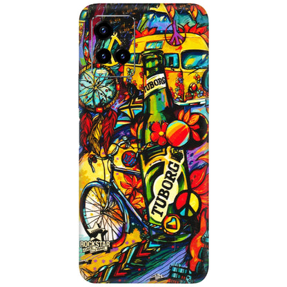 VIVO Y Series Phone Skins (All Models) - Cool Beer Bottle - 3D Embossed Finish (L-193) Vivo Y21 2021