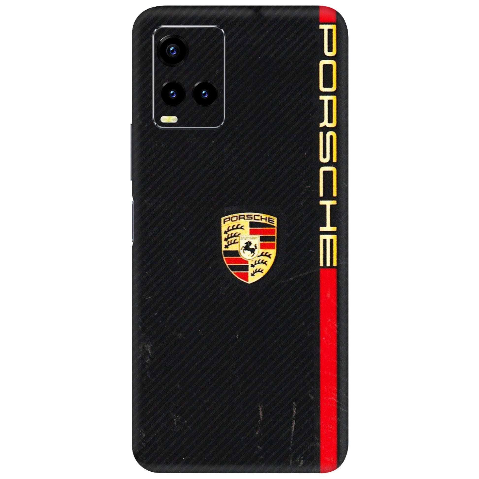 VIVO Y Series Phone Skins (All Models) - Premium Porsche - 3D Embossed Finish (L-225) Vivo Y21 2021