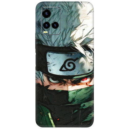 VIVO Y Series Phone Skins (All Models) - Kakashi Red Eye Focus - 3D Embossed Finish (L-227) Vivo Y21 2021