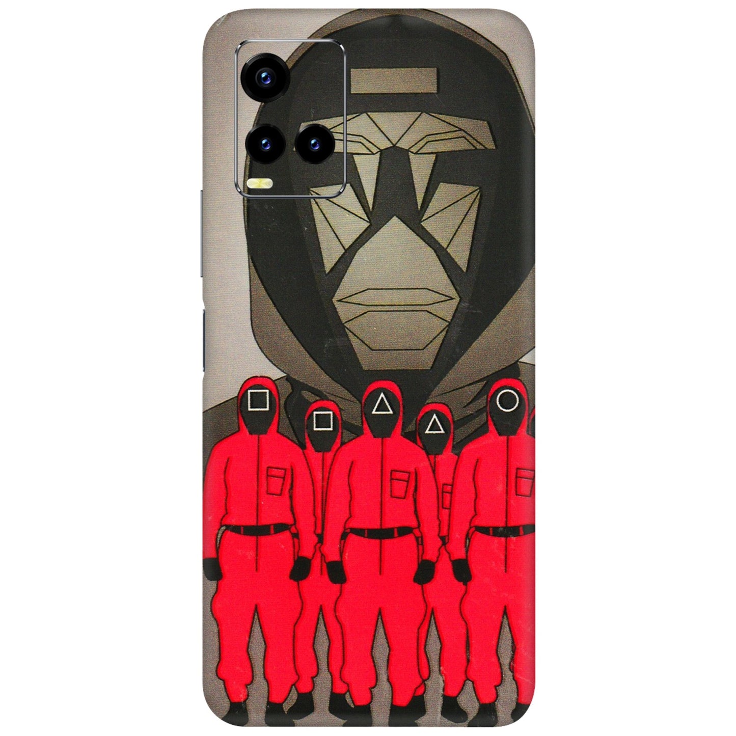 VIVO Y Series Phone Skins (All Models) - Squid Game Hero - 3D Embossed Finish (L-245) Vivo Y21 2021
