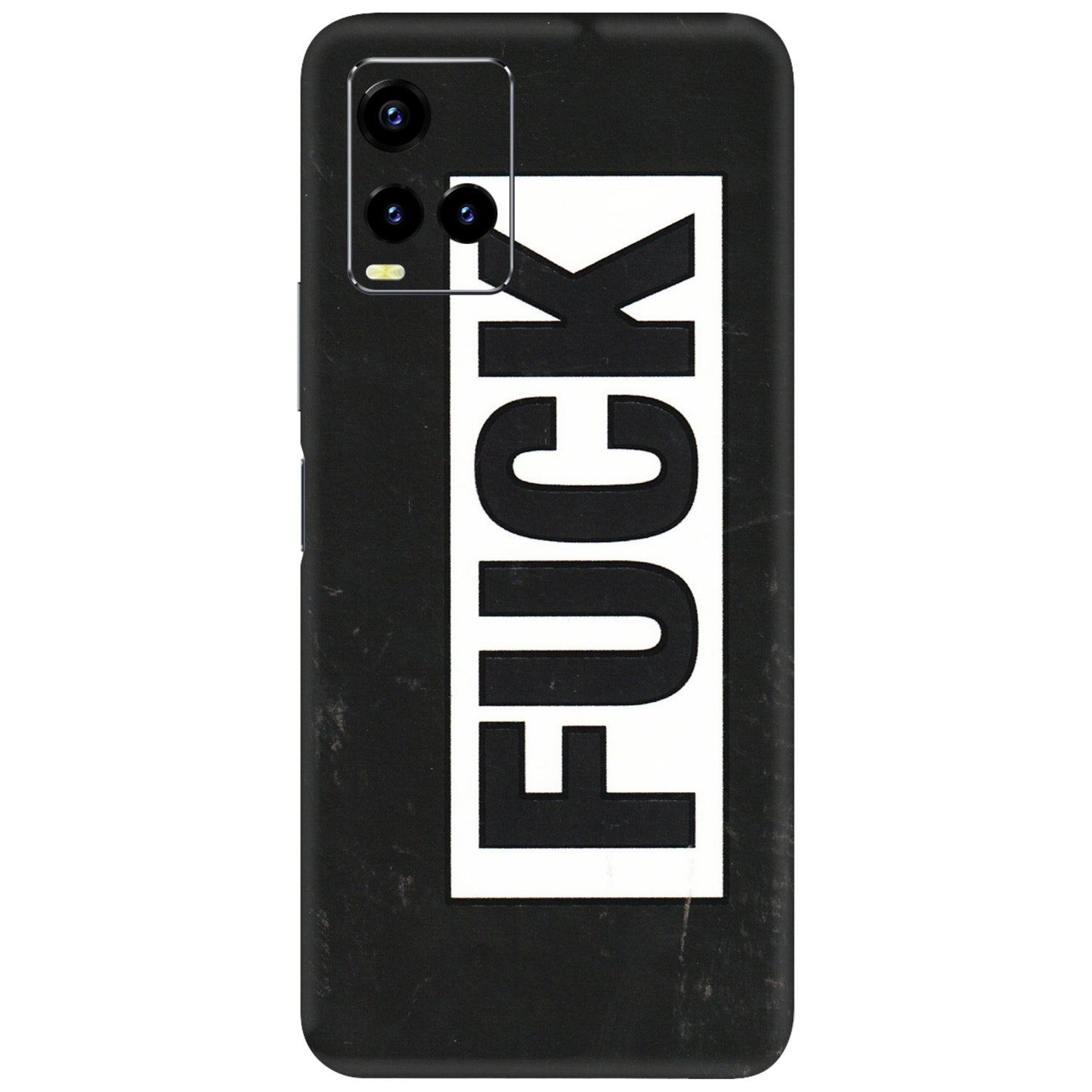 VIVO Y Series Phone Skins (All Models) - The F Word - 3D Embossed Finish (L-255) Vivo Y21 2021