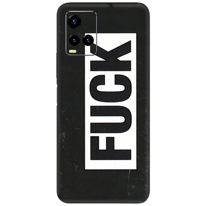 VIVO Y Series Phone Skins (All Models) - The F Word - 3D Embossed Finish (L-255) Vivo Y21 2021