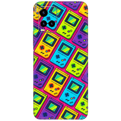 VIVO Y Series Phone Skins (All Models) - Gameboy Colourful - 3D Embossed Finish (L-266) Vivo Y21 2021