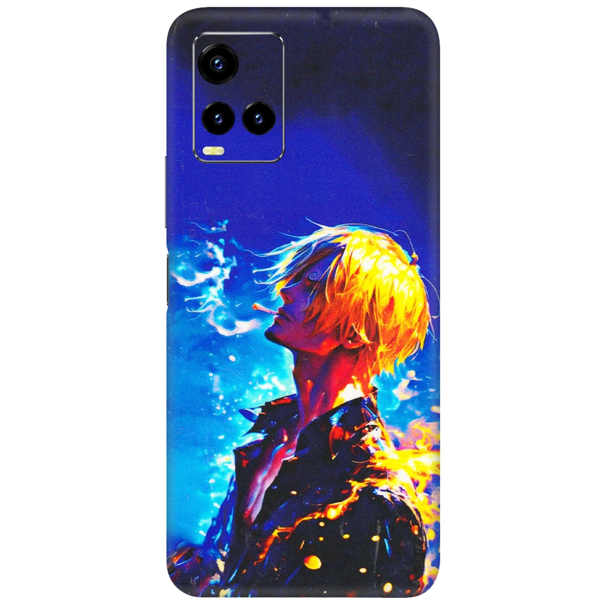 VIVO Y Series Phone Skins (All Models) - Sanji Vinsmoke One Piece - 3D Embossed Finish (L-319) Vivo Y21 2021