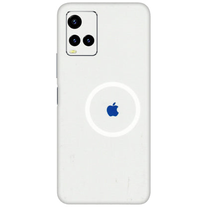 VIVO Y Series Phone Skins (All Models) - iPhone Magsafe Logo - 3D Embossed Finish (L-320) Vivo Y21 2021