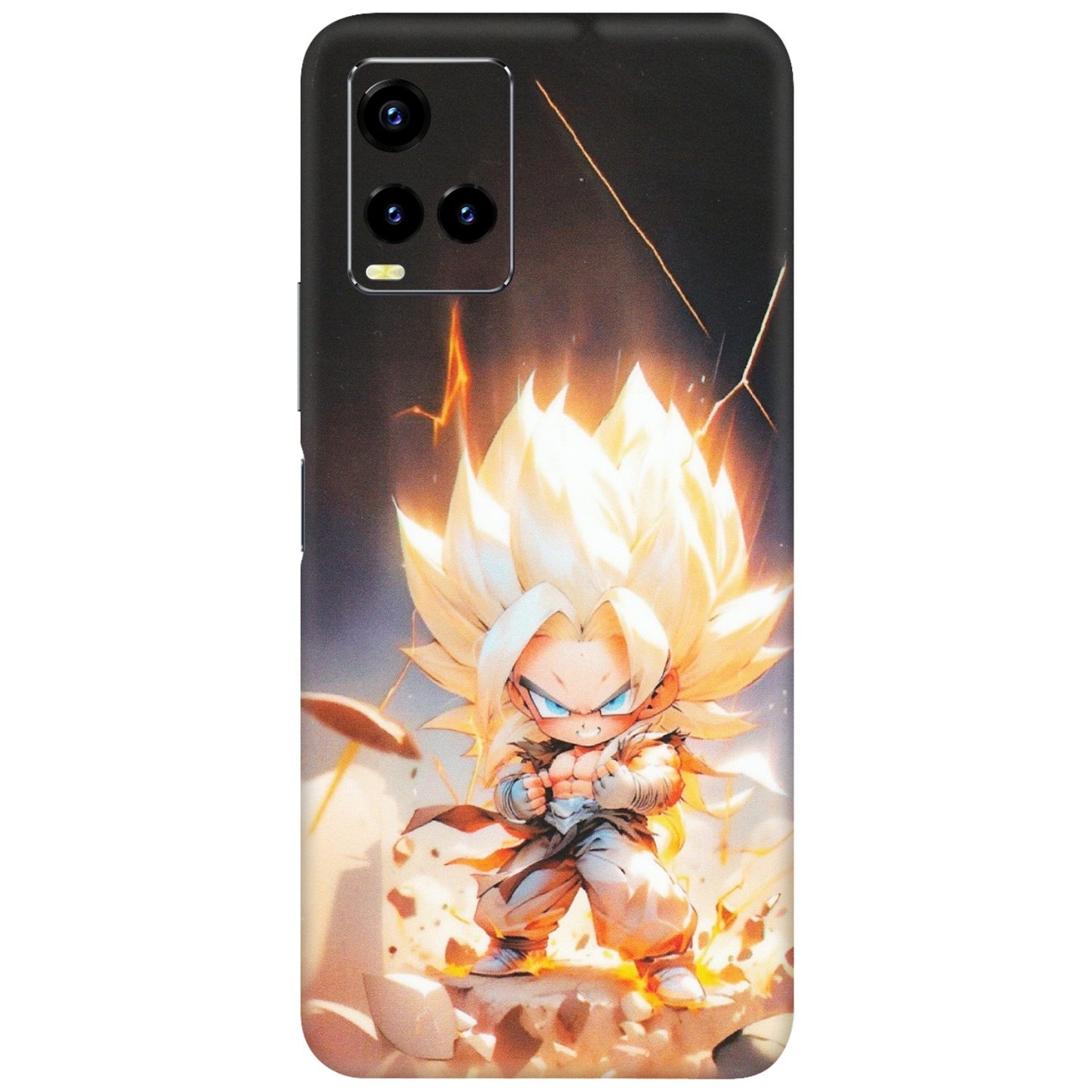 VIVO Y Series Phone Skins (All Models) - Goku Dragon Cute Anime - Matte Finish (M-131) Vivo Y21 2021