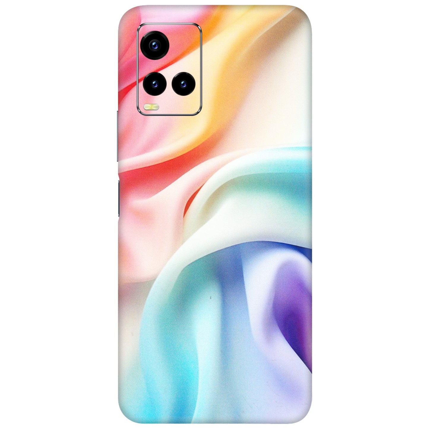 VIVO Y Series Phone Skins (All Models) - Colourful Silk Cloth - Matte Finish (M-165) Vivo Y21 2021