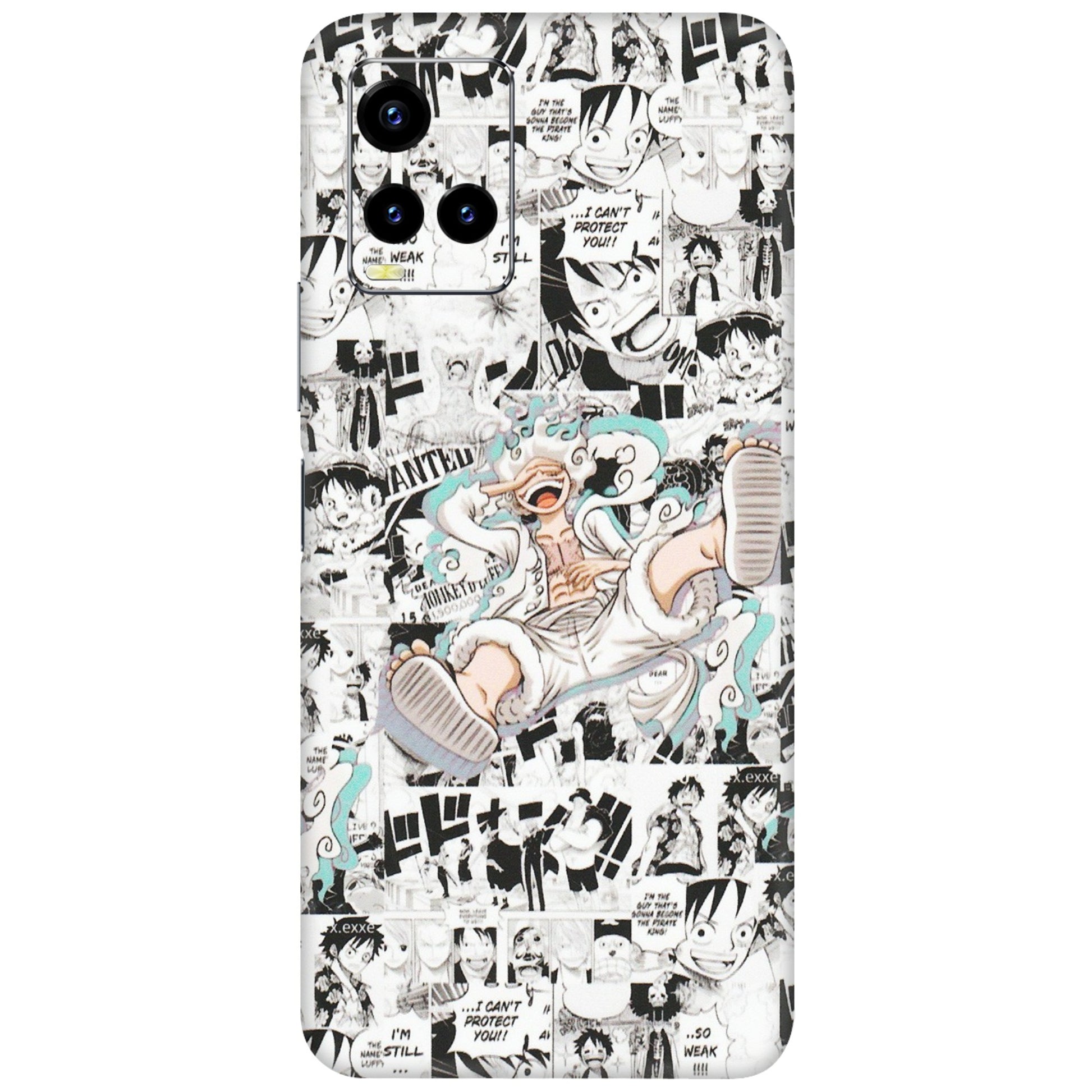 VIVO Y Series Phone Skins (All Models) - One Piece Comic - Matte Finish (M-168) Vivo Y21 2021