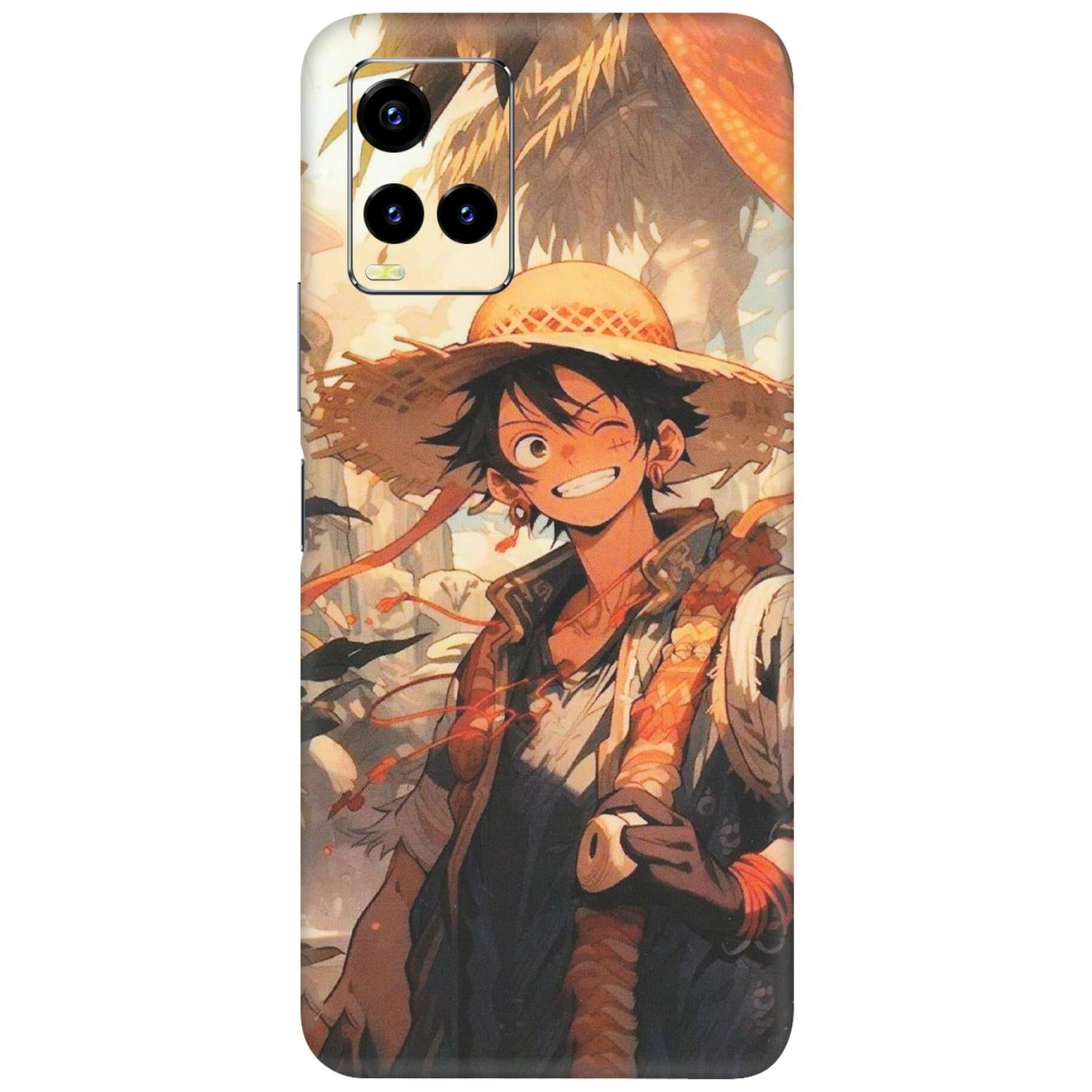VIVO Y Series Phone Skins (All Models) - Anime Character Smile - Matte Finish (M-33) Vivo Y21 2021
