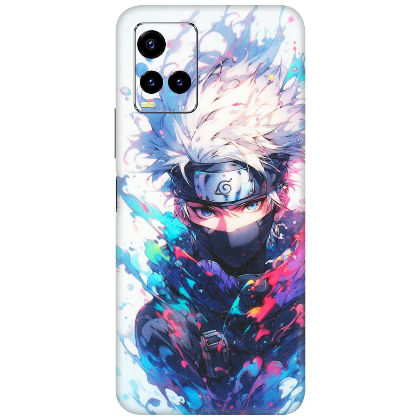 VIVO Y Series Phone Skins (All Models) - Naruto Face Mask - Matte Finish (M-03) Vivo Y21 2021