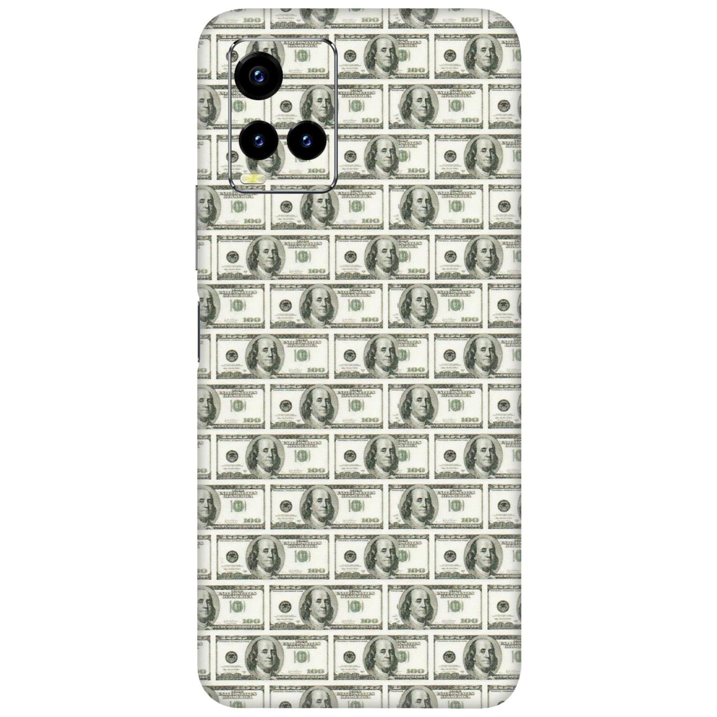 VIVO Y Series Phone Skins (All Models) - I Love Dollars - Matte Finish (M-40) Vivo Y21 2021