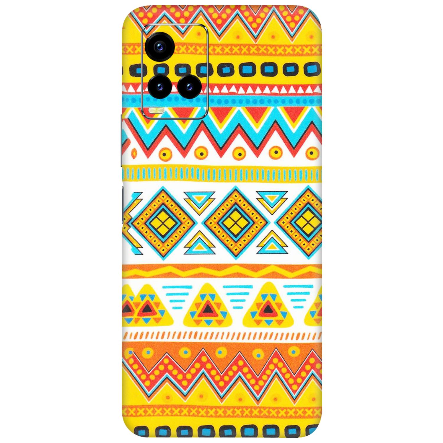 VIVO Y Series Phone Skins (All Models) - Mexican Abstract - Matte Finish (M-71) Vivo Y21 2021