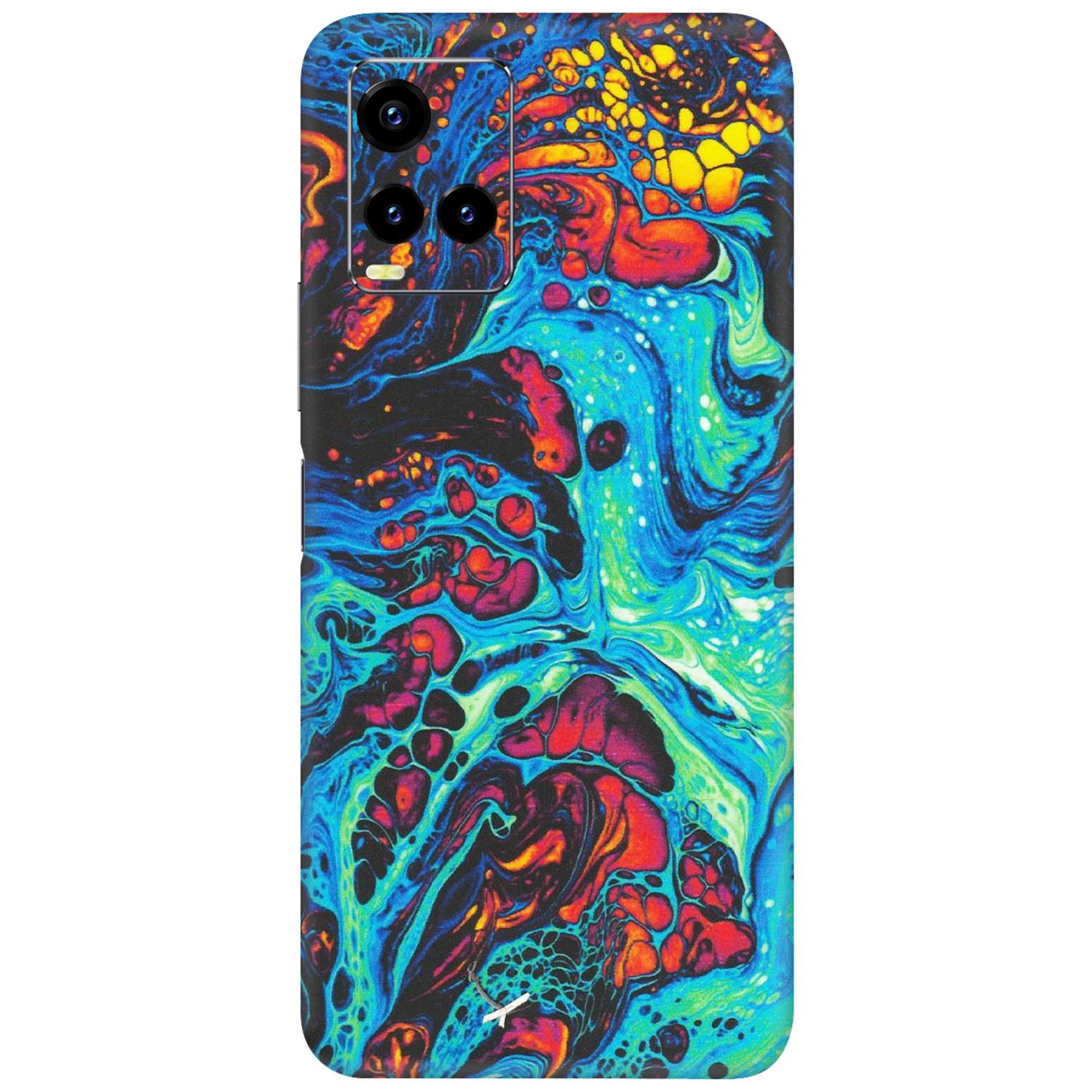 VIVO Y Series Phone Skins (All Models) - Majestic Galactic Marbel - Matte Finish (M-85) Vivo Y21 2021