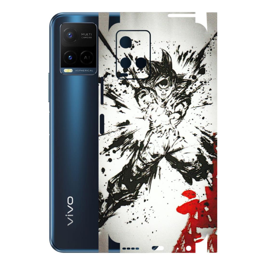 VIVO Y Series Phone Skins (All Models) - DBZ - 3D Embossed Finish (L-206) Vivo Y21 G