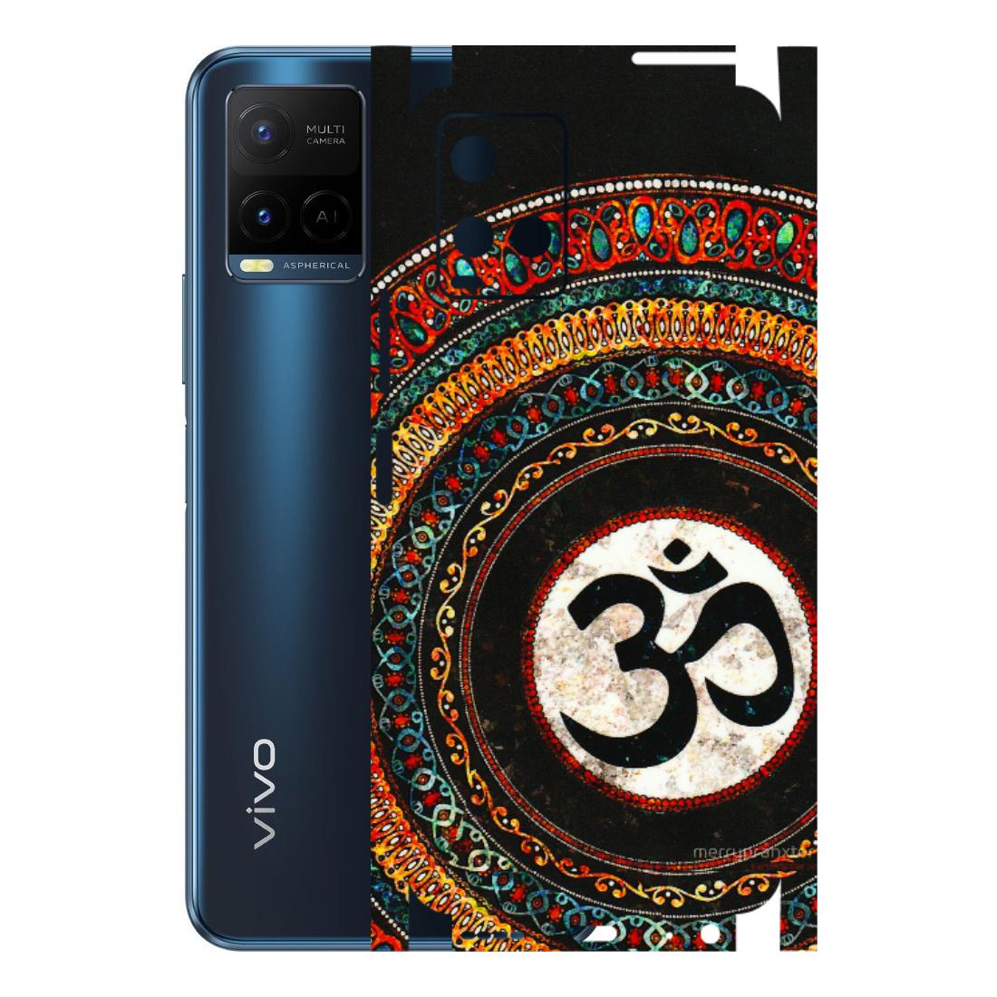 VIVO Y Series Phone Skins (All Models) - Aum Chant Abstract - 3D Embossed Finish (L-42) Vivo Y21 G