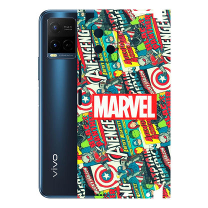 VIVO Y Series Phone Skins (All Models) - Marvel Comic Lover - Matte Finish (M-30) Vivo Y21 G