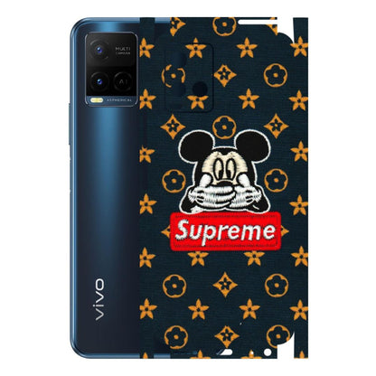 VIVO Y Series Phone Skins (All Models) - Mickey Supreme - Matte Finish (M-83) Vivo Y21 G