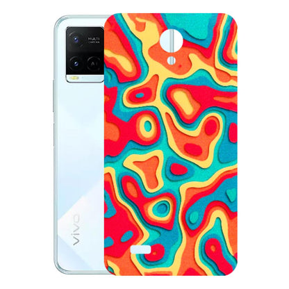 VIVO Y Series Phone Skins (All Models) - Abstract Swirl - 3D Embossed Finish (L-150) Vivo Y21